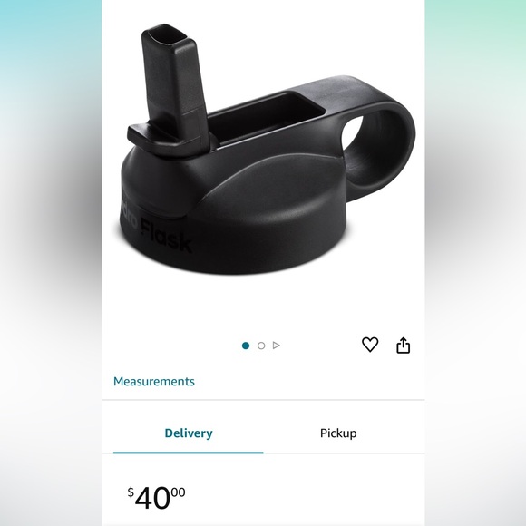 Hydro Flask Wide Mouth Straw Lid & Med Flex Boot Set: Black & Flamingo Pink - Picture 6 of 6